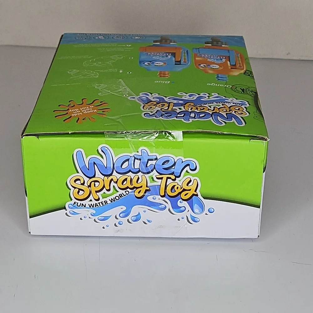 Exciting Water Spray Toy for Kids - Blue and Orange